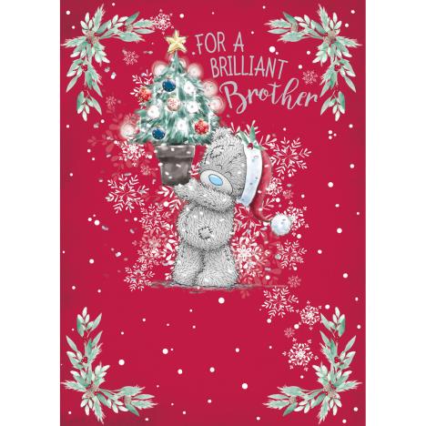 Brilliant Brother Me to You Bear Christmas Card £1.79